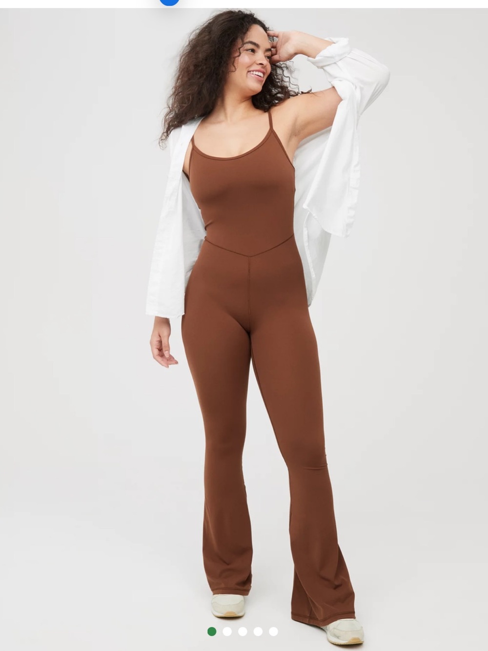 OFFLINE By Aerie Real Me XTRA Flare Jumpsuit size Extra large long